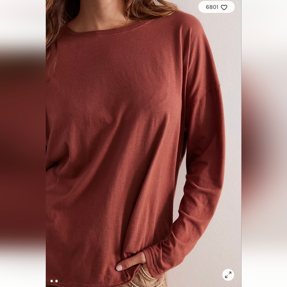 🌟 NWOT 🌟 Free People Nina Long Sleeve - Picture 3 of 3